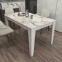 Hanah Home Mesa de Comedor Bud - Blanco